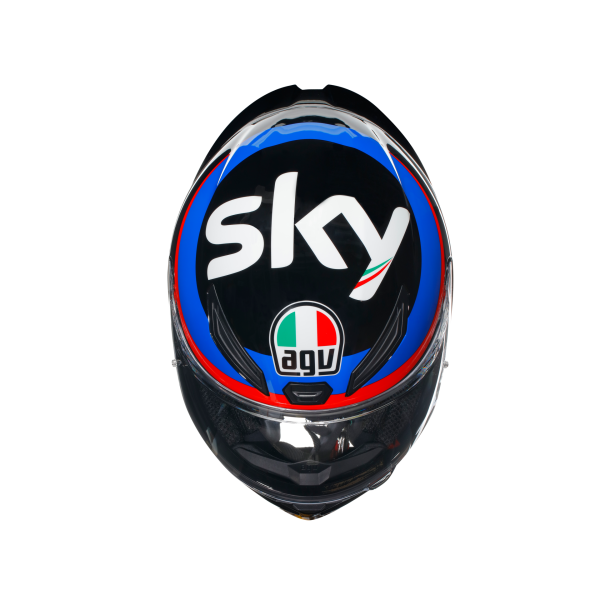 AGV-K1 S E2206 - VR46 SKY RACING TEAM BLACK/RED – Image 7