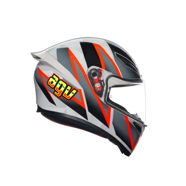 AGV-K1 S E2206 - BLIPPER GREY/RED – Image 4