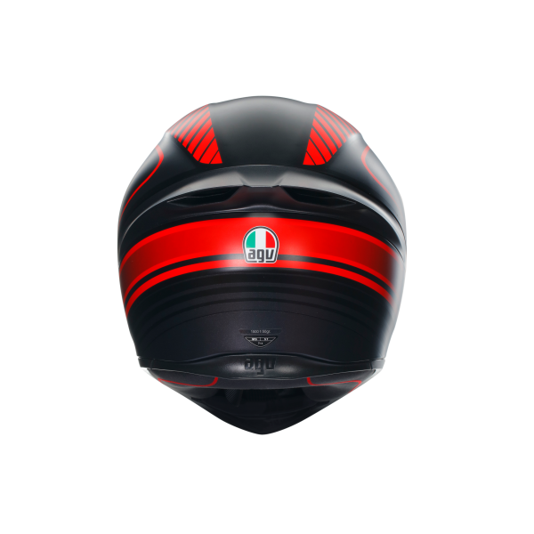 AGV-K1 S E2206 - WARMUP BLACK/RED – Image 6