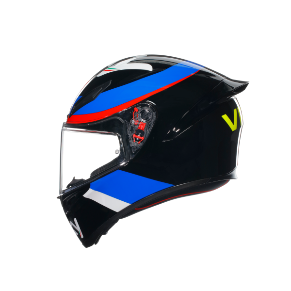 AGV-K1 S E2206 - VR46 SKY RACING TEAM BLACK/RED – Image 4