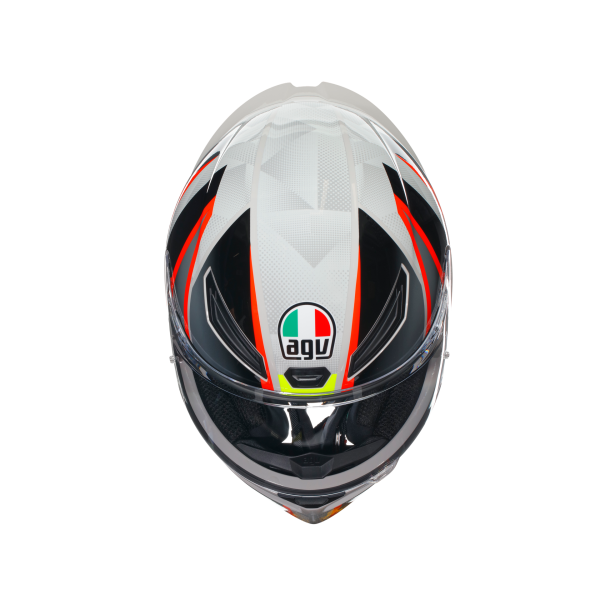 AGV-K1 S E2206 - BLIPPER GREY/RED – Image 7
