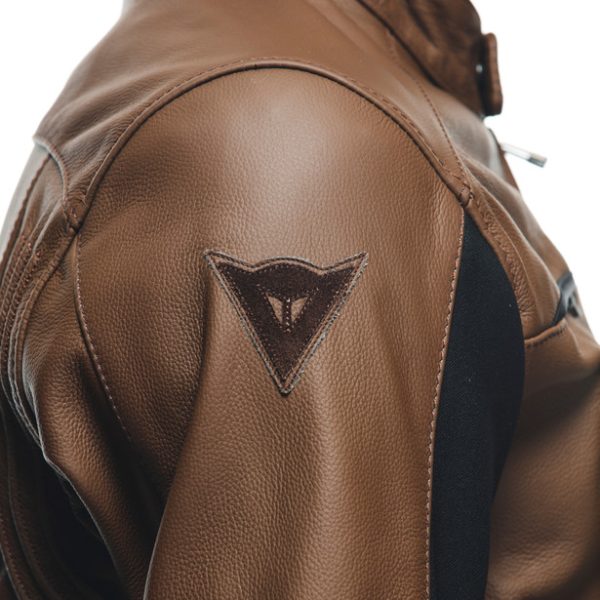 RAZON 2 LEATHER JACKET TOBACCO