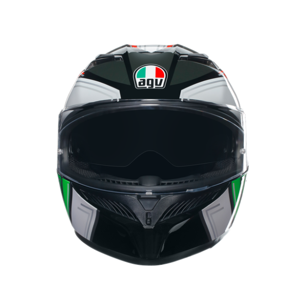 AGV K3 E2206 - WING BLACK/ITALY