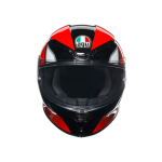 AGV K6 S E2206 - HYPHEN BLACK/RED/WHITE