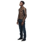 RAZON 2 LEATHER JACKET TOBACCO