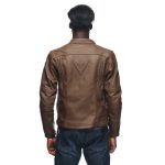 RAZON 2 LEATHER JACKET TOBACCO