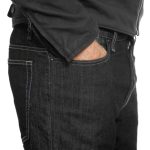 DAINESE-DENIM REGULAR TEX PANTS BLACK