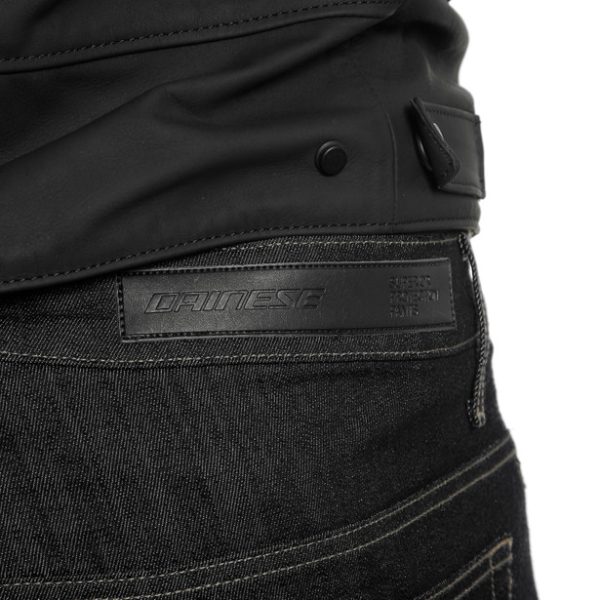 DAINESE-DENIM REGULAR TEX PANTS BLACK
