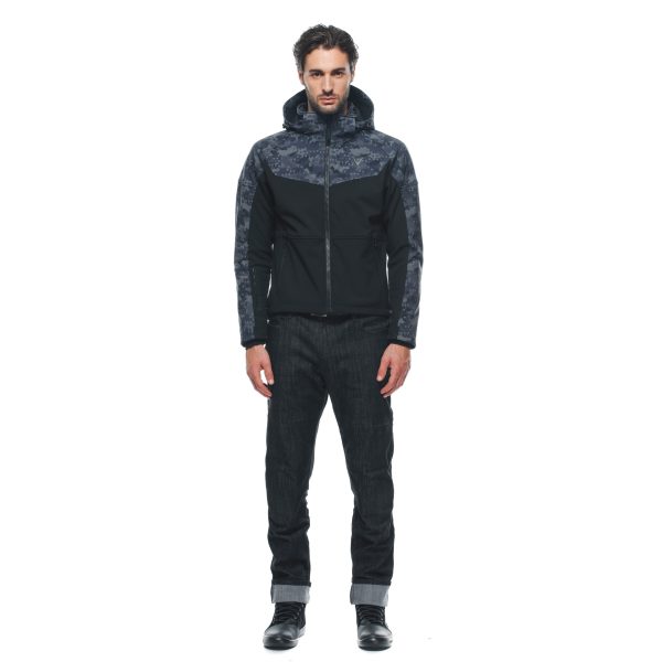 DAINESE-IGNITE TEX JACKET BLACK/CAMO-GRAY – Image 7