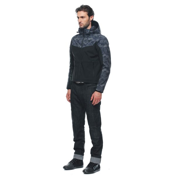 DAINESE-IGNITE TEX JACKET BLACK/CAMO-GRAY – Image 5