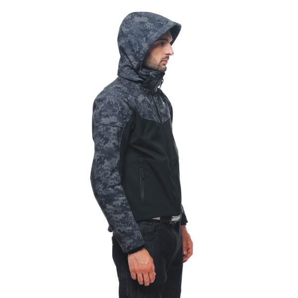 DAINESE-IGNITE TEX JACKET BLACK/CAMO-GRAY – Image 4