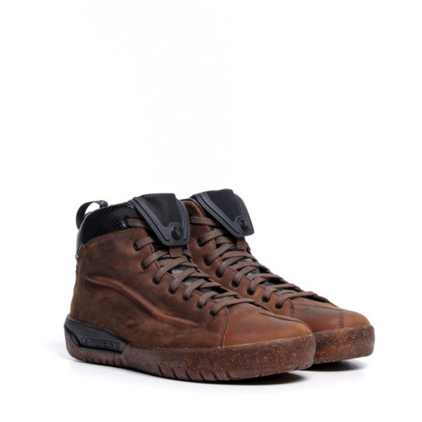 DAINESE - METRACTIVE D-WP SHOES BROWN/NATURAL-RUBBER