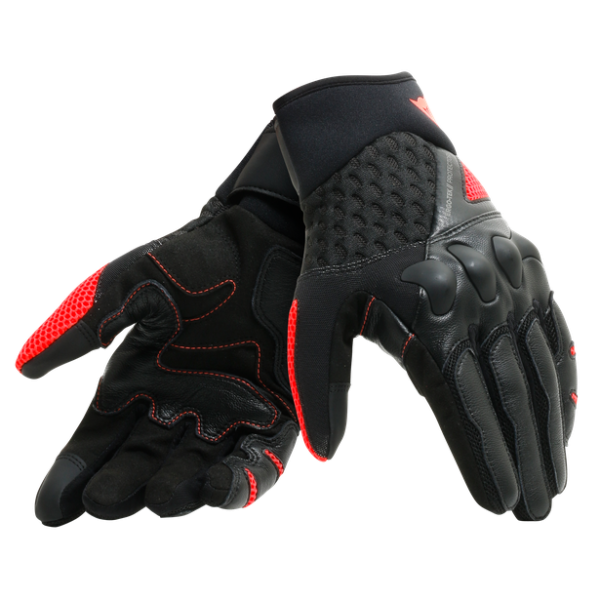 DAINESE - X-MOTO GLOVES BLACK/FLUO-RED