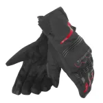 DAINESE - TEMPEST UNISEX D-DRY SHORT GLOVES BLACK/RED