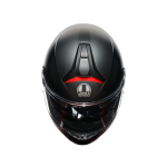 AGV - TOURMODULAR AGV E2206 - MULTI MPLK - FREQUENCY MATT GUNMETAL/RED