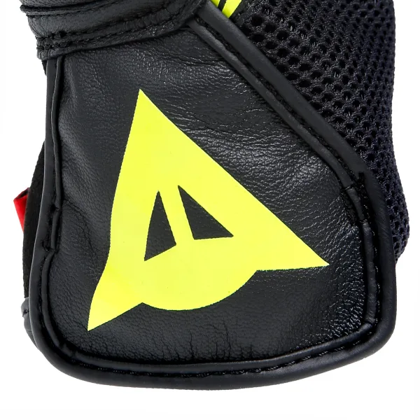DAINESE - MIG 3 UNISEX LEATHER GLOVES - BLACK/FLUO-YELLOW – Image 13