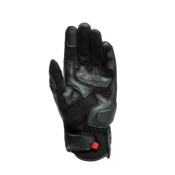 DAINESE - MIG 3 UNISEX LEATHER GLOVES - BLACK/FLUO-YELLOW – Image 3
