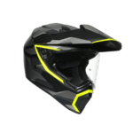 AGV AX9 MULTI E2205 - SIBERIA MATT BLACK/YELLOW FLUO