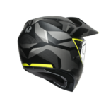 AGV AX9 MULTI E2205 - SIBERIA MATT BLACK/YELLOW FLUO – Image 4