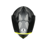 AGV AX9 MULTI E2205 - SIBERIA MATT BLACK/YELLOW FLUO – Image 2