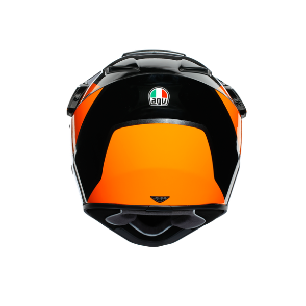 AGV AX9 MULTI E2205 - TRAIL GUNMETAL/ORANGE – Image 6