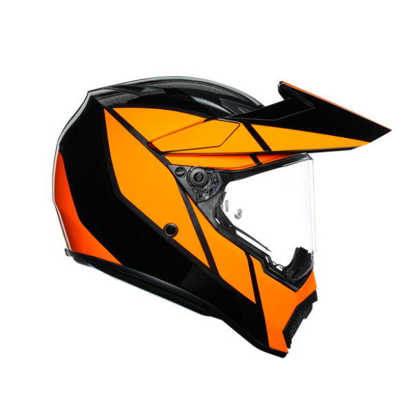 AGV AX9 MULTI E2205 - TRAIL GUNMETAL/ORANGE – Image 4