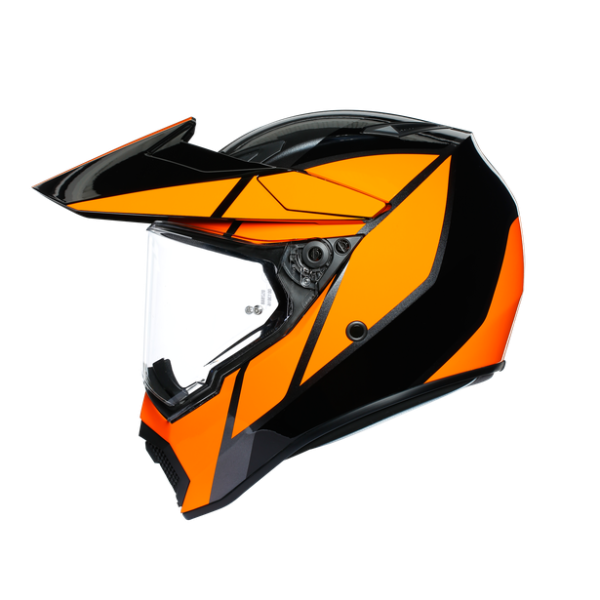 AGV AX9 MULTI E2205 - TRAIL GUNMETAL/ORANGE – Image 3