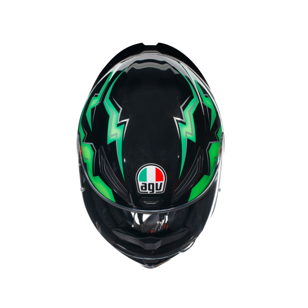 AGV-K1 S E2206 - KRIPTON BLACK/GREEN – Image 7