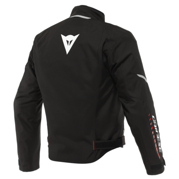 VELOCE D-DRY JACKET BLACK/WHITE/LAVA-RED