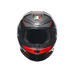 AGV K6 S E2206 - SLASHCUT BLACK/GREY/RED