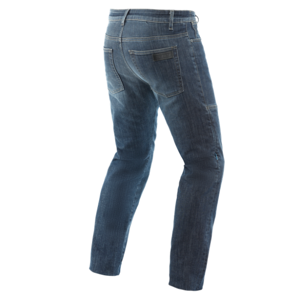 DAINESE-DENIM BLAST REGULAR TEX PANTS DARCK BLUE