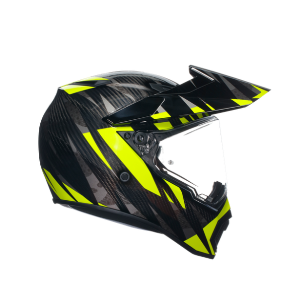 AX9 AGV E2205 MULTI MPLK - STEPPA CARBONE/GRISE/JAUNE FLUO