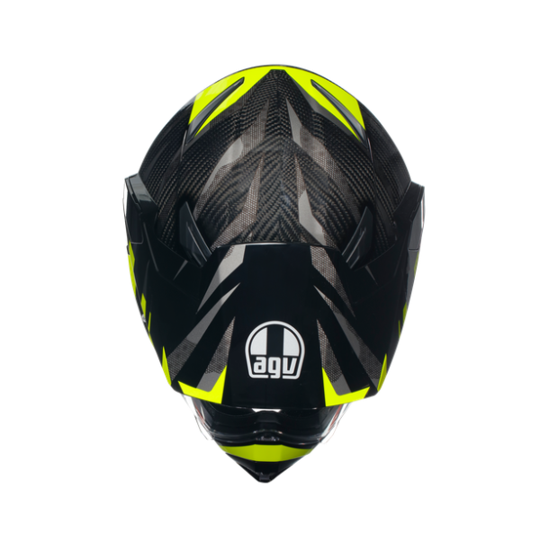 AX9 AGV E2205 MULTI MPLK - STEPPA CARBONE/GRISE/JAUNE FLUO