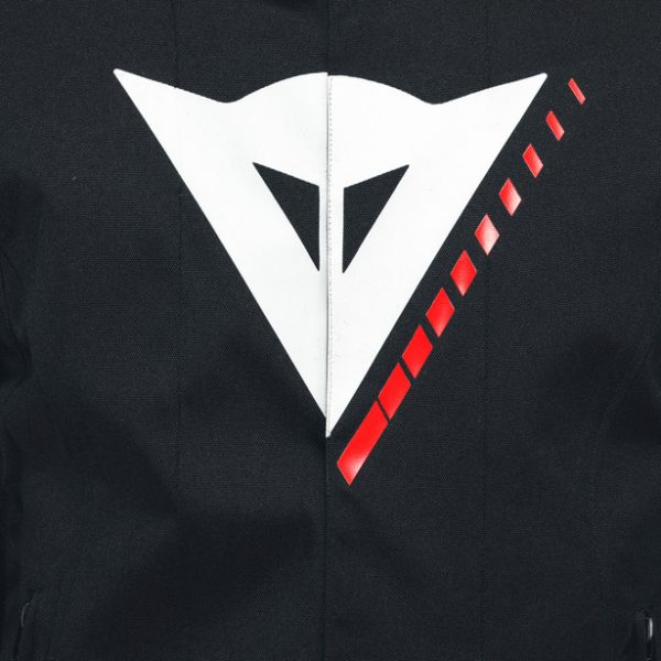 VELOCE D-DRY JACKET BLACK/WHITE/LAVA-RED
