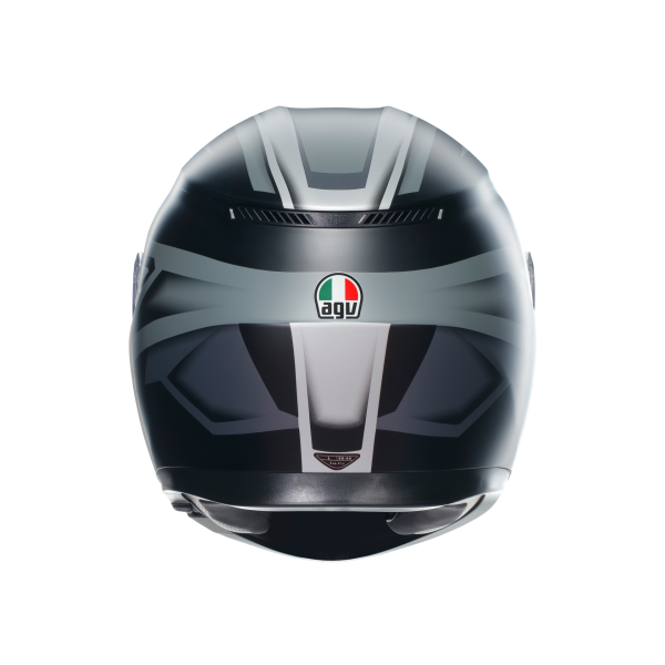 AGV K3 E2206 - COMPOUND MATT BLACK/GREY – Image 4