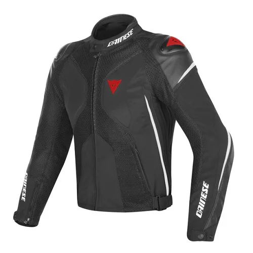 DAINESE - SUPER RIDER D-DRY JACKET BLACK/WHITE/RED