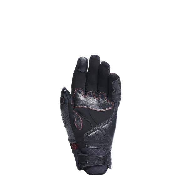 DAINESE-UNRULY ERGO-TEK GLOVES-BLACK/FLUO-RED – Image 3