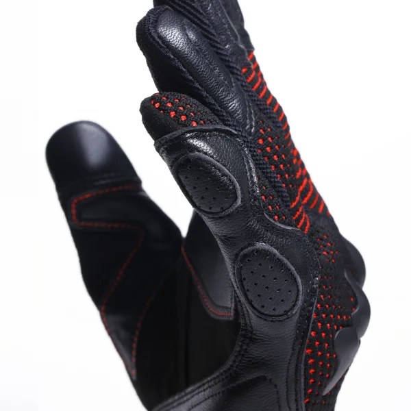 DAINESE-UNRULY ERGO-TEK GLOVES-BLACK/FLUO-RED – Image 7