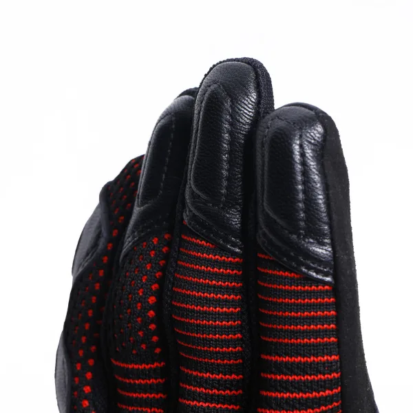 DAINESE-UNRULY ERGO-TEK GLOVES-BLACK/FLUO-RED – Image 6