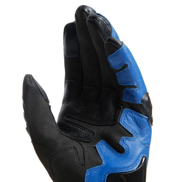 DAINESE - CARBON 4 SHORT LEATHER GLOVES RACING-BLUE/BLACK/FLUO-YELLOW – Image 10