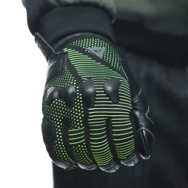 DAINESE-UNRULY ERGO-TEK GLOVES-ANTHRACITE/ACID-GREEN – Image 3