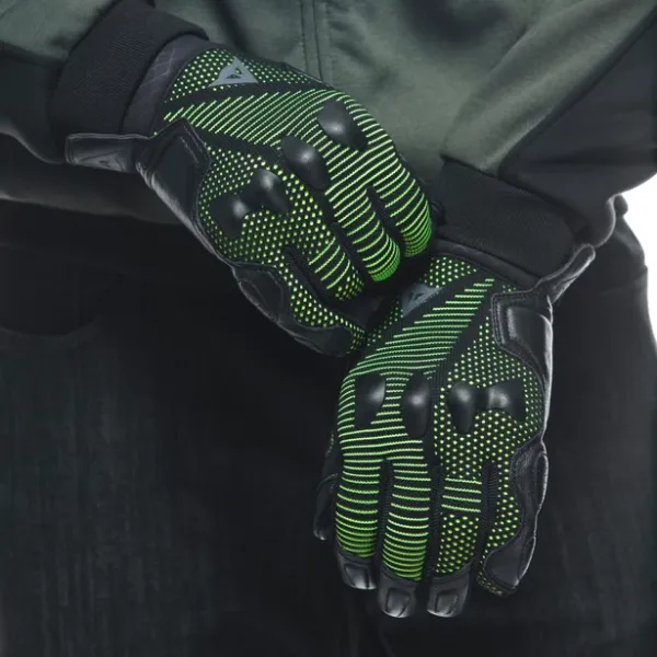 DAINESE-UNRULY ERGO-TEK GLOVES-ANTHRACITE/ACID-GREEN – Image 9