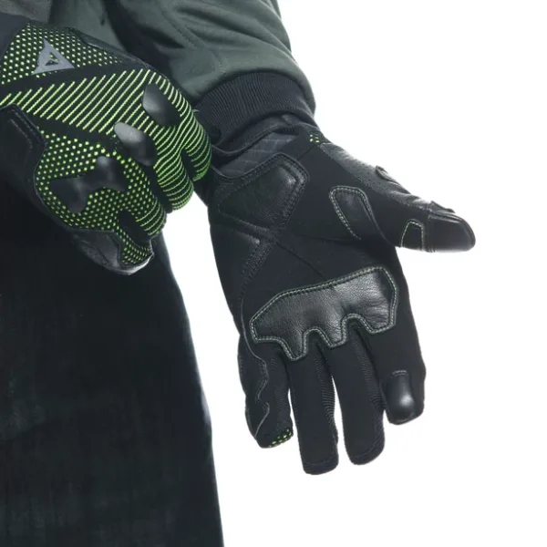 DAINESE-UNRULY ERGO-TEK GLOVES-ANTHRACITE/ACID-GREEN – Image 8