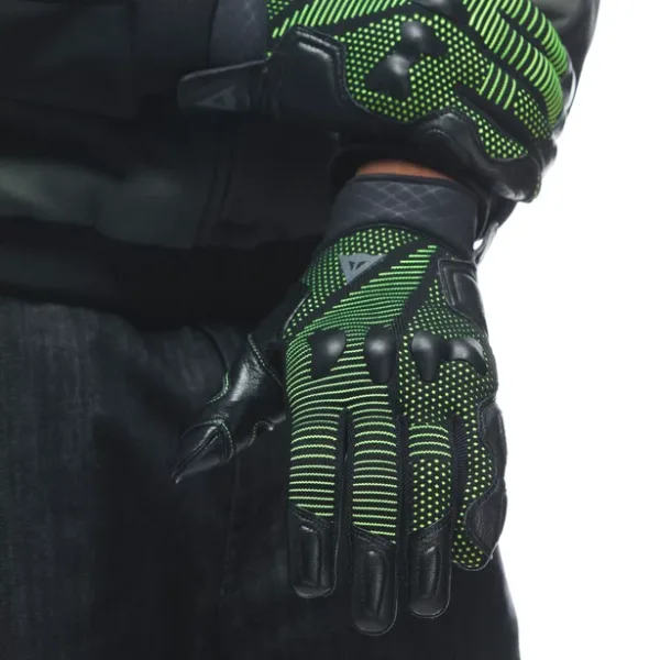 DAINESE-UNRULY ERGO-TEK GLOVES-ANTHRACITE/ACID-GREEN – Image 7