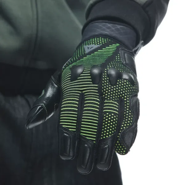 DAINESE-UNRULY ERGO-TEK GLOVES-ANTHRACITE/ACID-GREEN – Image 6
